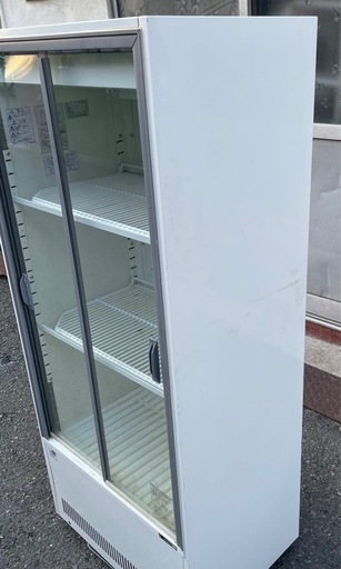 【動確済み】2017年 業務用 SANDEN 冷蔵ショーケース VRS-106XE 194L 633×435×1442 グラスショーケ
