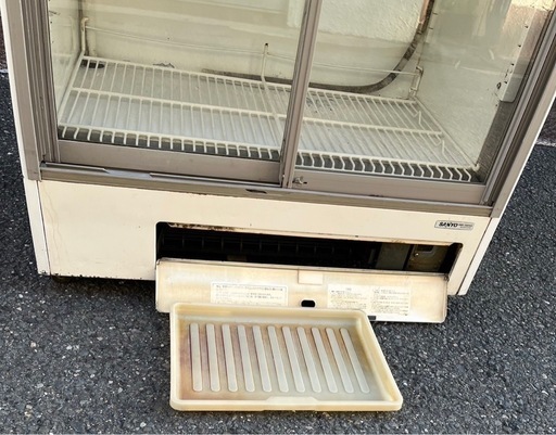 動確済み】業務用 サンヨー 冷蔵ショーケース SMR-150FAG 299L 節約