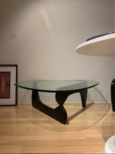 【直接引取】ノグチイサム　コーヒーテーブル　リプロダクト 大阪引取可 ノグチイサム コーヒーテーブル リプロダクト ガラス