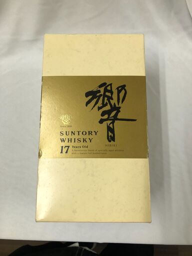 新入荷！！　国産ウイスキー　ウイスキー　響　　ゴールドラベル　サントリー ＳＨＴ０１　750ml 43％ 箱入り