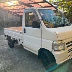 軽トラ 力強いホンダ パワステ、エアコン付き