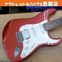 バスカーズ エレキギター ストラトタイプ レッド系 島村楽器 B...