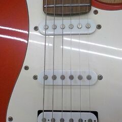 バスカーズ エレキギター ストラトタイプ レッド系 島村楽器 BUSKER'S 西岡店の画像