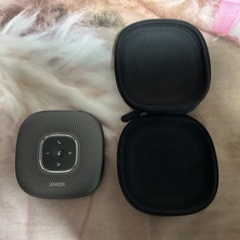 Anker PowerConf スピーカーフォン オンライン会議 テレワーク （グレー：メタリック）の画像