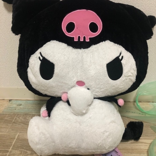 【　サンリオ⠀】クロミ　大型　ぬいぐるみ。