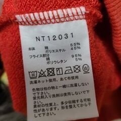 J7808【値下げしました！】THE NORTH FACE　ザ ノースフェイス　パーカー　NT12031　Mサイズ　簡易クリーニング済【リユースのサカイ柏店】の画像