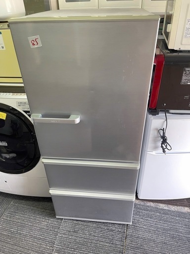 北九州市内配送設置無料　保証付き AQR-27G-S 冷蔵庫 ミスティシルバー [272L /3ドア /右開きタイプ]