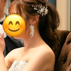 イヤリング　ヘッドドレス　セットの画像