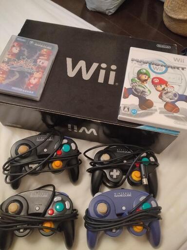 wii+ゲームキューブリモコン+ソフト