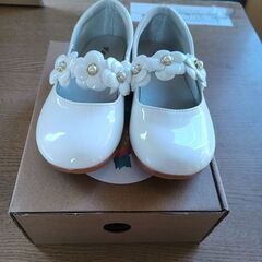 売約済！E267　[mumu] フォーマル ガールズ シューズ 子供靴 七五三・発表会・結婚式の画像