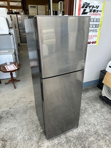 【動作保証あり】SHARP シャープ 2019年 SJ-D23E 225L 2ドア 冷凍冷蔵庫【管理KRR653】