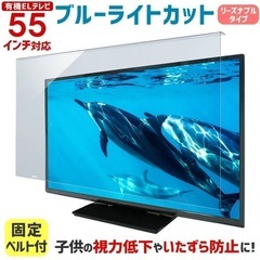 ブルーライトカット 有機ELテレビ 保護パネル 55型