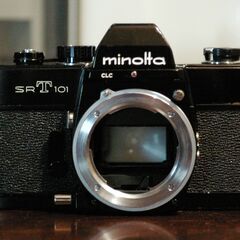 完動品 MINOLTA SRT101 ブラック ボディー