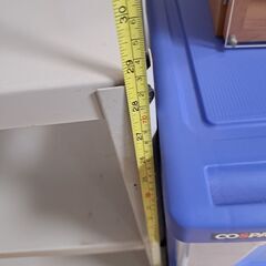 3段プラケースとスチールラックの画像