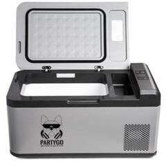 😃今だけです。特価新品PARAGO PG21 冷蔵 冷凍 クーラーボックス クラス最高コンプレッサー 強力冷却 21L -18℃まで冷却可能 キャンプ 海 山 プール アイス 氷 ワインセラーの画像