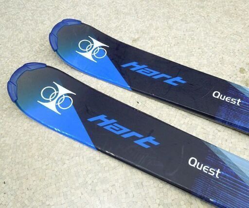 Hart Quest RC 160cm カービングスキー LOOK調整ビンディング付き板 ポールセット ハート 札幌市 屯田店