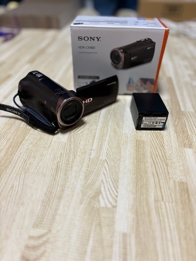 ハンディカメラ【SONY HDR-CX480】目立った汚れなし