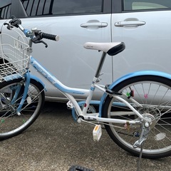女の子用自転車　22インチ