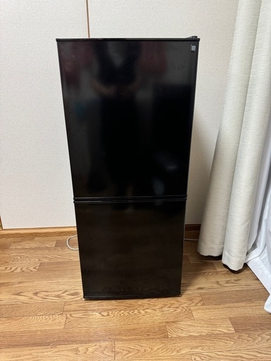 2ドア冷蔵庫Nグラシア　NTR-106BK