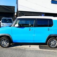 支払い総額350000円⭕広島発 U-STYLE 車検2年付き H26 フレアクロスオーバー XS ナビ TV ETC HID ハスラー OEの画像