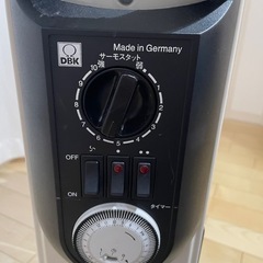 ヒーター/DBKドイツ製　オイルヒーターの画像