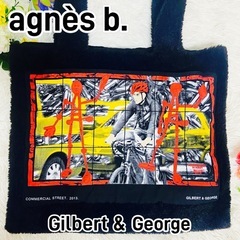 コラボ●アニエスベー●Gilbert & George●トートバ...