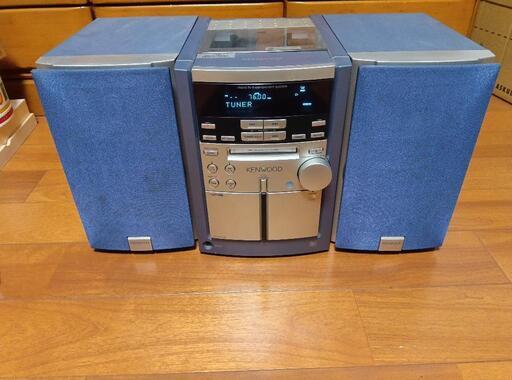 KENWOOD　CDコンポ　RXD-SG3MD ブルー