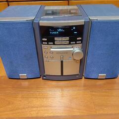 KENWOOD　CDコンポ　RXD-SG3MD ブルー