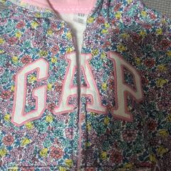 gap 裏起毛　ジップパーカー　2yearsの画像