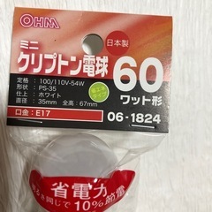 オーム　電球の画像