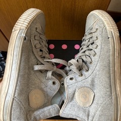 ピーエフフライヤーズ グレー ハイカット スニーカーの画像