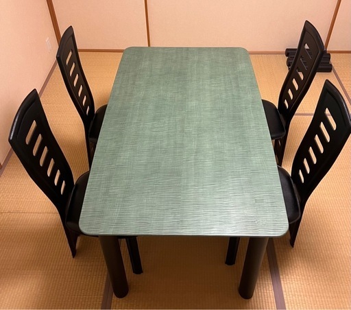 大塚家具ダイニングテーブルと椅子4脚