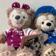 ダッフィー&シェリーメイ　ぬいぐるみ2個セット
