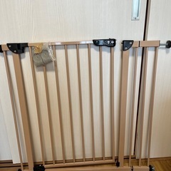 ベビーゲート　ベージュ