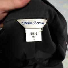 ホワイト アローWhiteArrow ツナギ作業服  腰部ゴム入り　中古品☆の画像