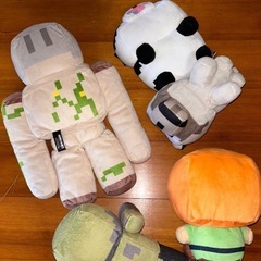 マイクラ　ぬいぐるみの画像