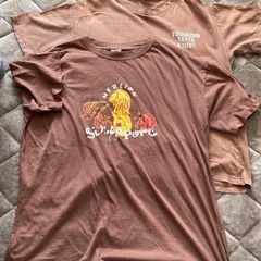 ブラウン Tシャツ 2枚セット