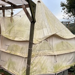 中古のNordisk Asgard 19.6の外帳で、正常に使用...