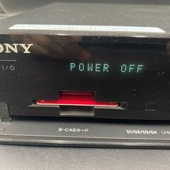 【決まりました】SONY BLU-RAY DISC/DVD RECORDER BDZ-RX55  2010年製の画像