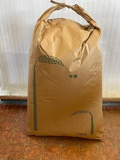 数量限定　あきろまん　玄米30キロ入り