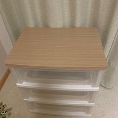 3段チェスト　収納ケース　収納ボックスの画像