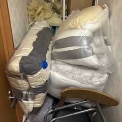 シングル敷布団　シングル掛け布団　たくさん