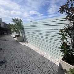 石畳風ジョイントタイル　ベランダ　300枚