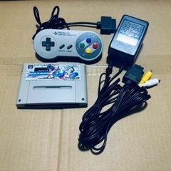 【分解洗浄済み】スーパーファミコン本体　1chip -01 本体一式セットの画像