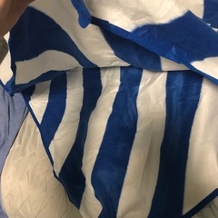 山形モンテディオのポンチョ💙フリース素材の画像