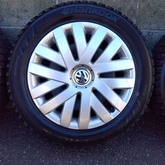再々値下げ　VW純正　スチールホイール　ワーゲン　ビートル　スタッドレス　の画像