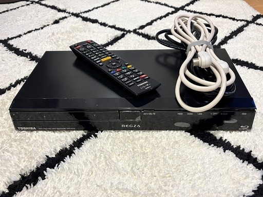 【決まりました】TOSHIBA REGZA DVD Blu-rayレコーダー