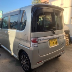 諸費用コミ】17万円 タント カスタム タイミングチェーン スライドドア 2年車検付き の画像