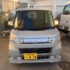 諸費用コミ】17万円 タント カスタム タイミングチェーン スライドドア 2年車検付き の画像