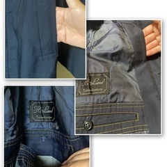 最終お値下げ！ 高島屋 ロングコート 170 濃紺の画像